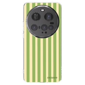 Picasee Xiaomi 15 Ultra Hülle - Transparentes Silikon - Lines Matcha