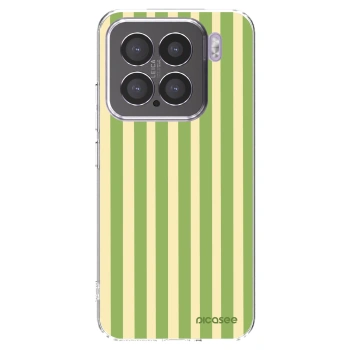 Picasee Xiaomi 15 Hülle - Transparentes Silikon - Lines Matcha