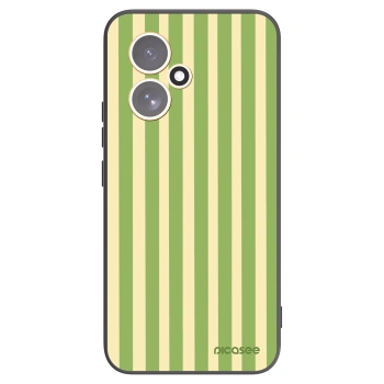 Picasee Honor 400 5G Hülle - Schwarzes Silikon - Lines Matcha