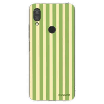 Picasee Xiaomi Redmi 7 Hülle - Transparentes Silikon - Lines Matcha