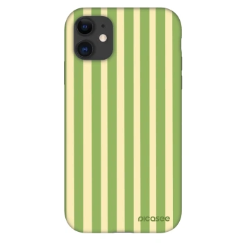 Hülle für Apple iPhone 11 - Lines Matcha