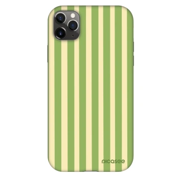 Hülle für Apple iPhone 11 Pro Max - Lines Matcha