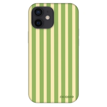 Hülle für Apple iPhone 12 mini - Lines Matcha