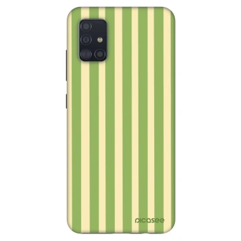 Hülle für Samsung Galaxy A51 A515F - Lines Matcha