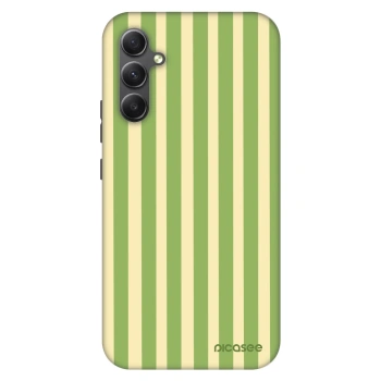 Hülle für Samsung Galaxy A34 5G A346B - Lines Matcha