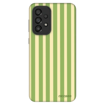 Hülle für Samsung Galaxy A33 5G A336 - Lines Matcha