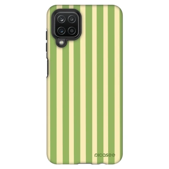 Hülle für Samsung Galaxy A12 A125F - Lines Matcha