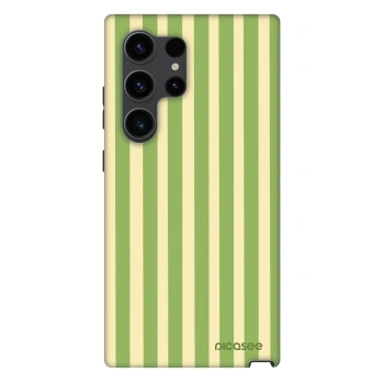 Hülle für Samsung Galaxy S24 Ultra S928B 5G - Lines Matcha