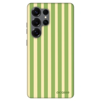 Picasee Fashion Case PowerShare pro Samsung Galaxy S25 Ultra 5G - Lines Matcha