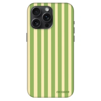 Hülle für Apple iPhone 15 Pro Max - Lines Matcha