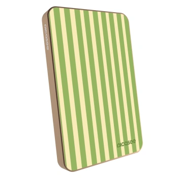 Powerbank mit MagSafe 5 000 mAh Golden - Lines Matcha