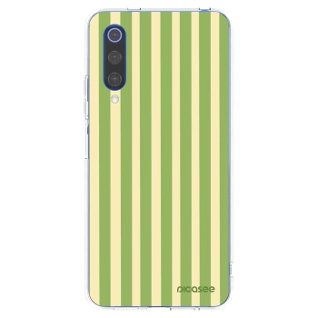 Picasee Xiaomi Mi 9 SE Hülle - Transparentes Silikon - Lines Matcha