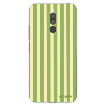 Picasee Xiaomi Redmi 8 Hülle - Transparentes Silikon - Lines Matcha