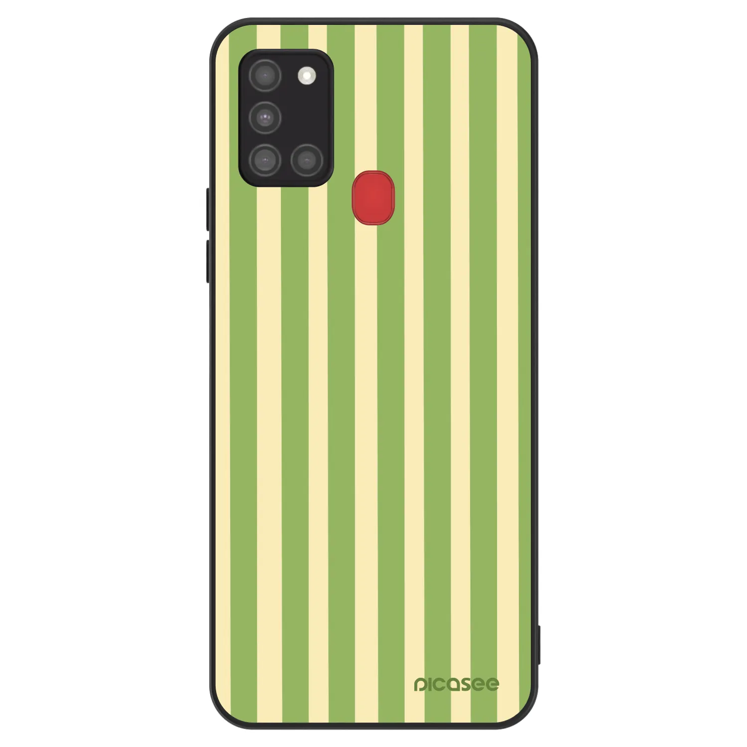Picasee ULTIMATE CASE für Samsung Galaxy A21s - Lines Matcha