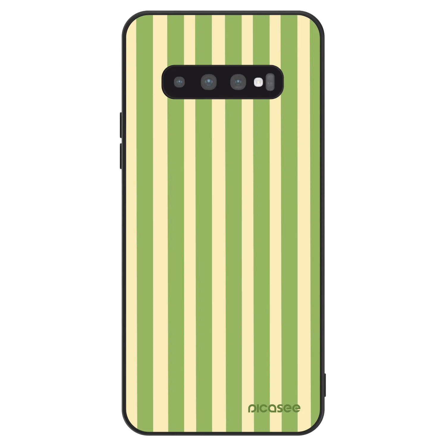 Picasee ULTIMATE CASE für Samsung Galaxy S10 G973 - Lines Matcha