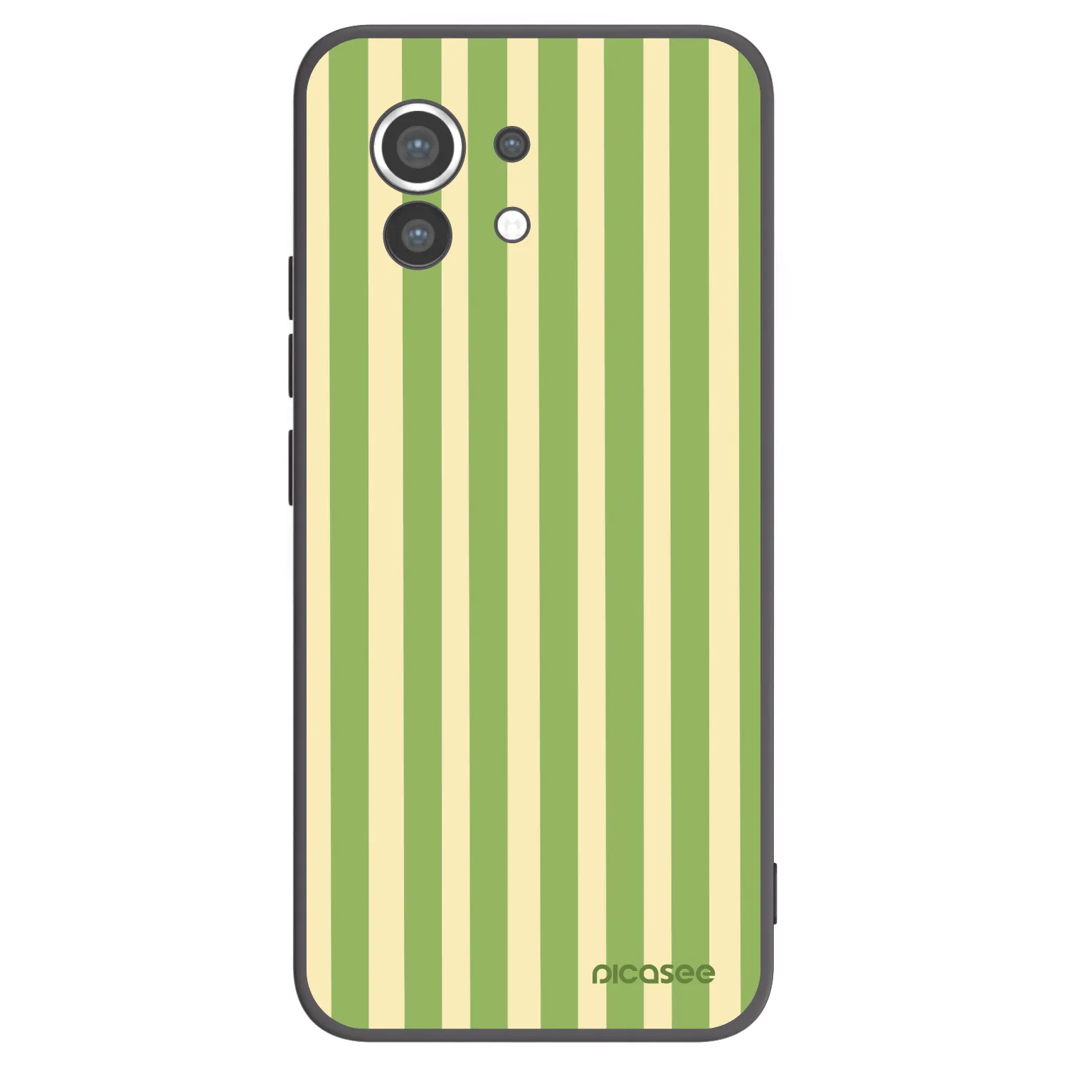 Picasee Xiaomi Mi 11 Hülle - Schwarzes Silikon - Lines Matcha