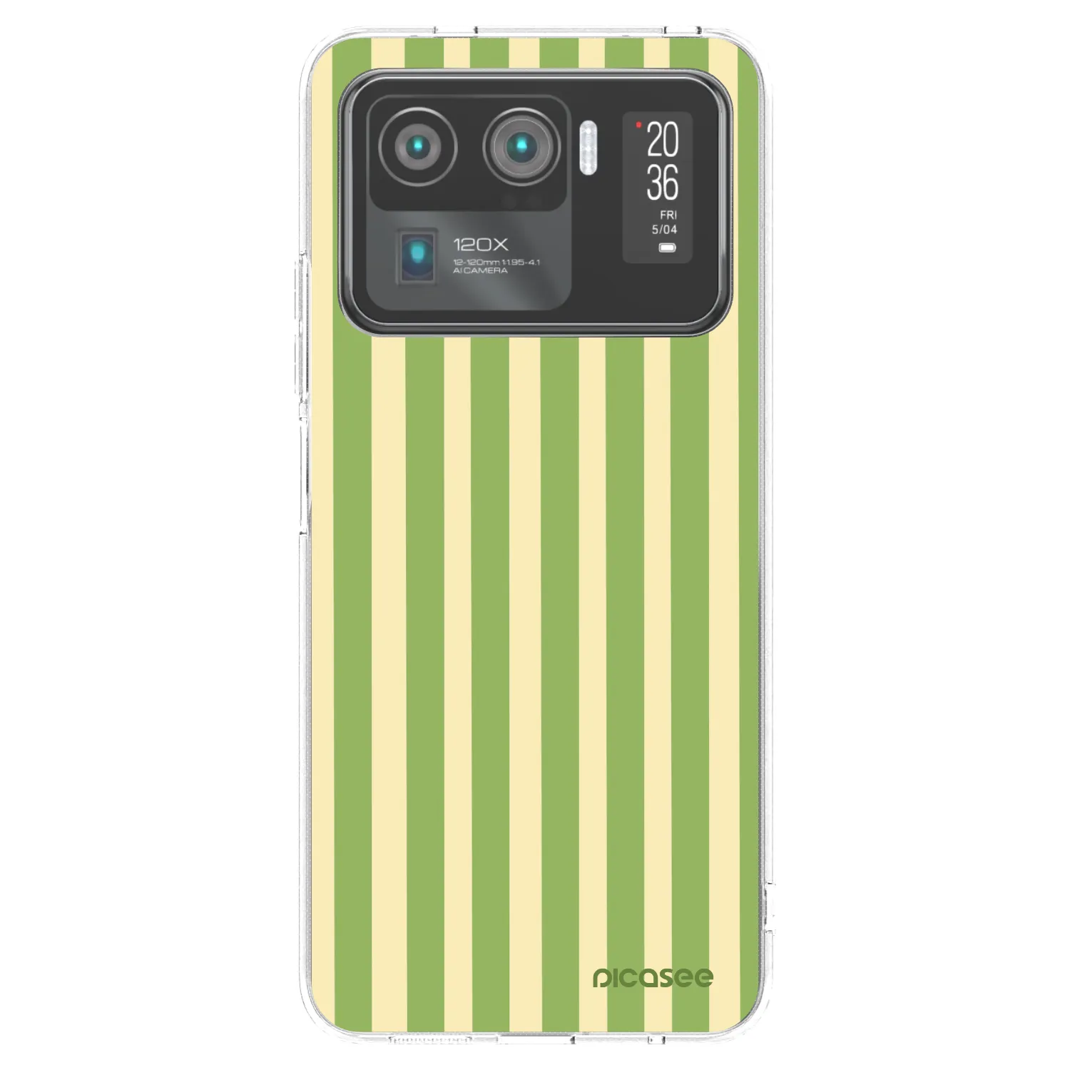 Picasee Xiaomi Mi 11 Ultra Hülle - Transparentes Silikon - Lines Matcha