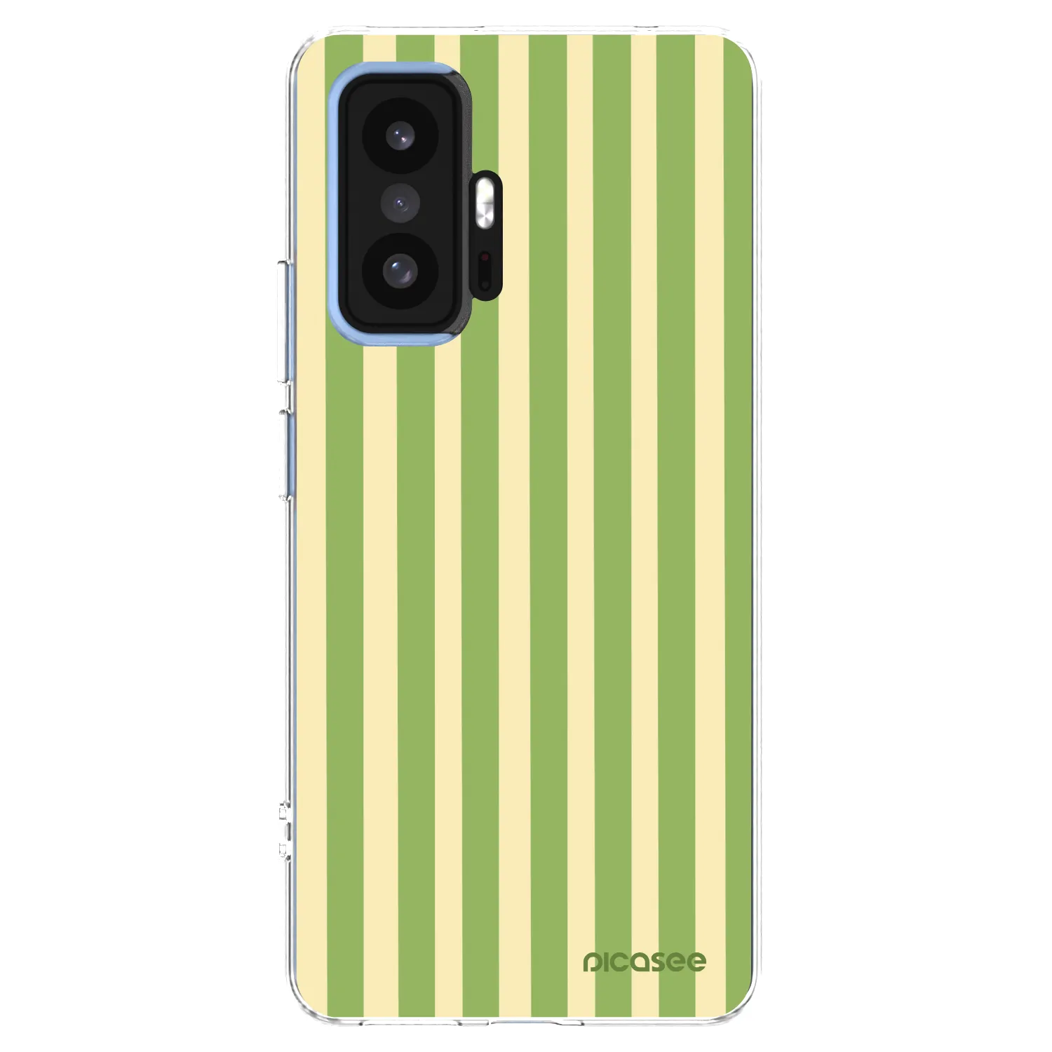 Picasee Xiaomi 11T Pro Hülle - Transparentes Silikon - Lines Matcha