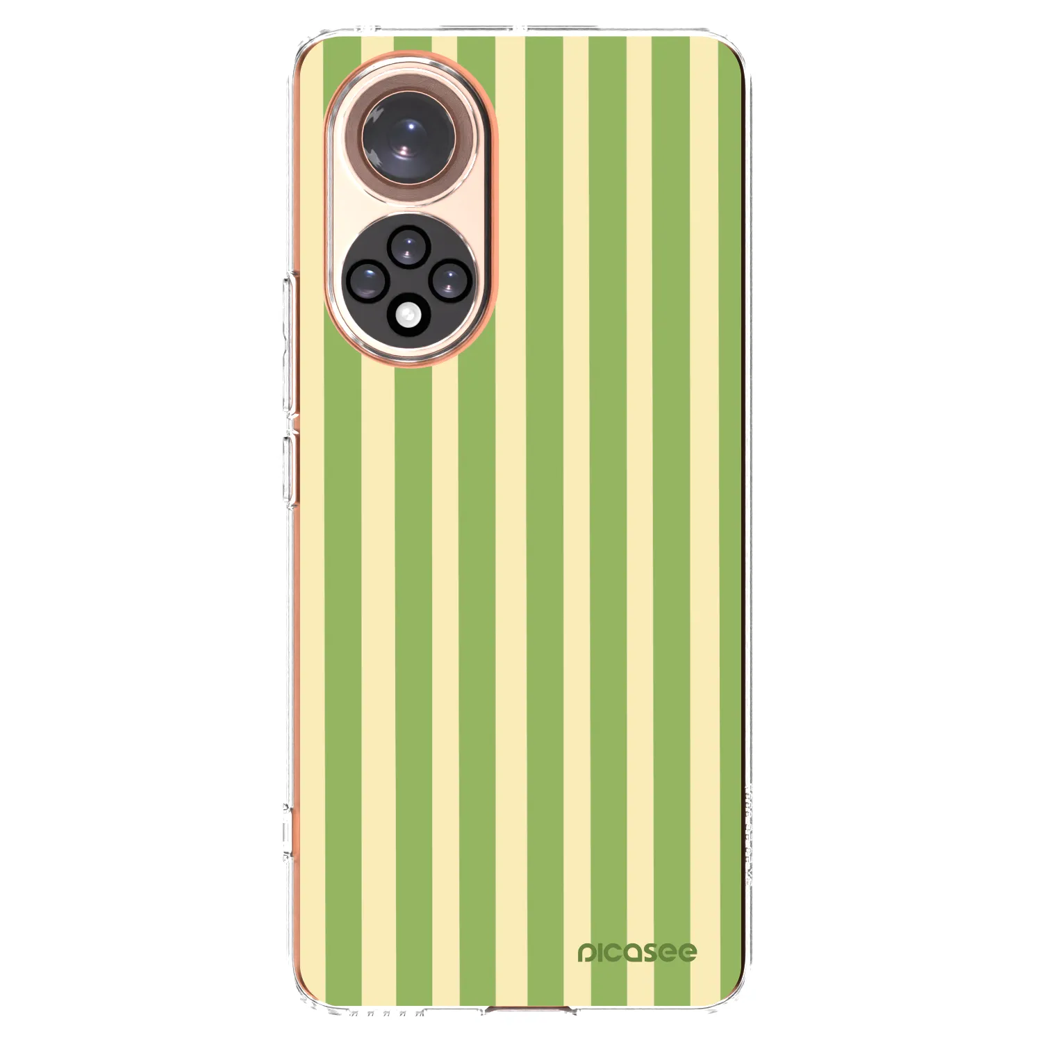 Picasee Huawei Nova 9 Hülle - Transparentes Silikon - Lines Matcha