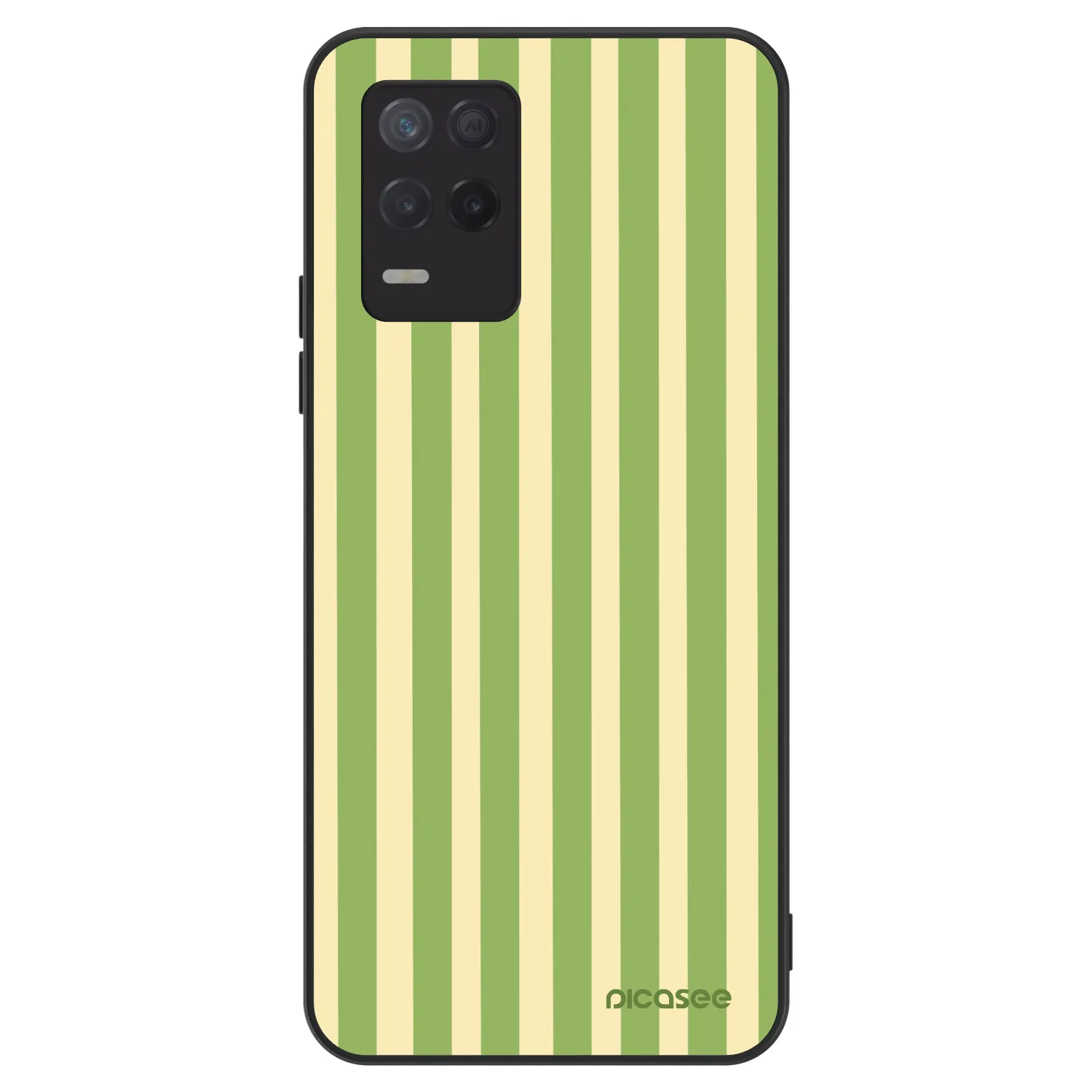 Picasee ULTIMATE CASE für Realme 8 5G - Lines Matcha