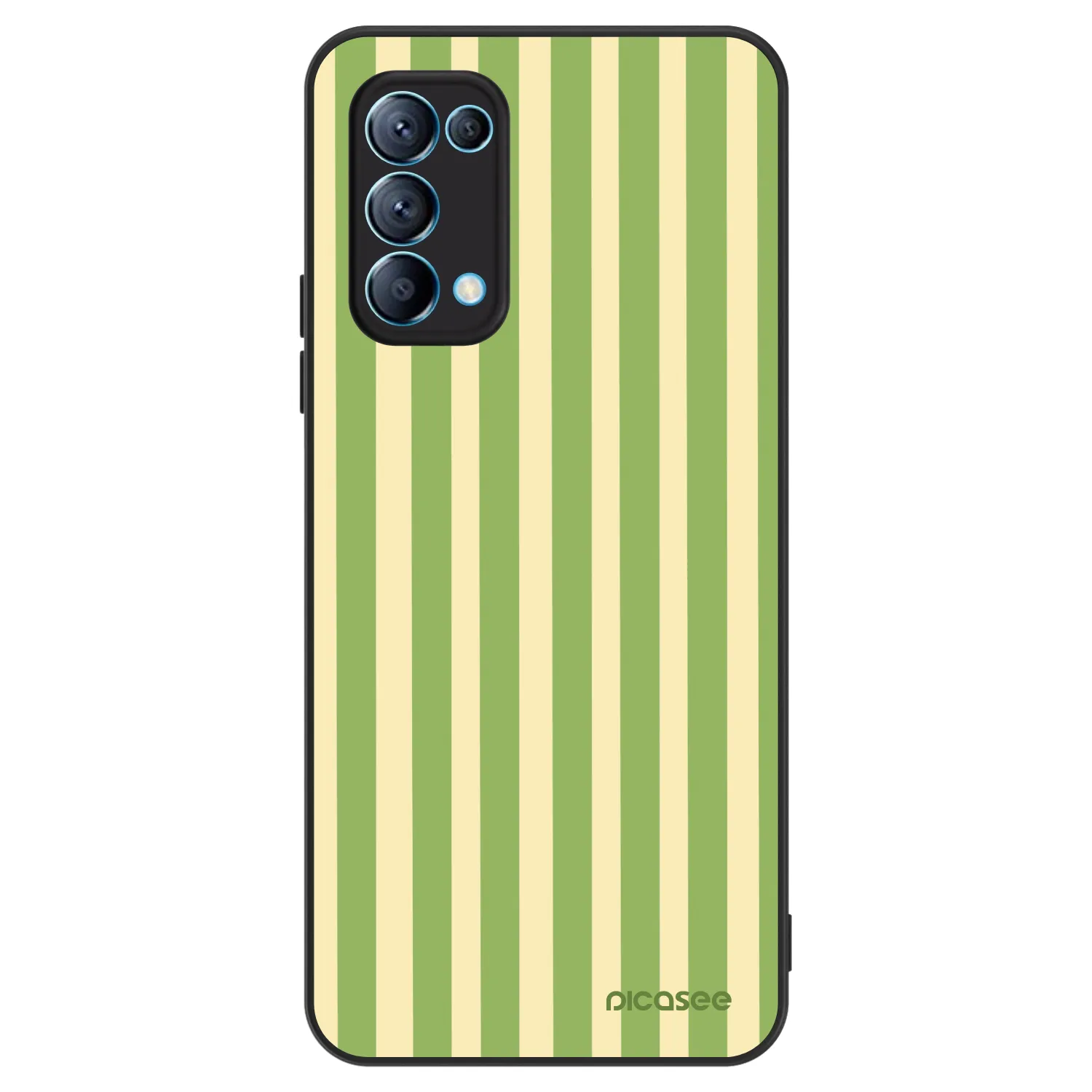 Picasee ULTIMATE CASE für OPPO Reno 5 5G - Lines Matcha