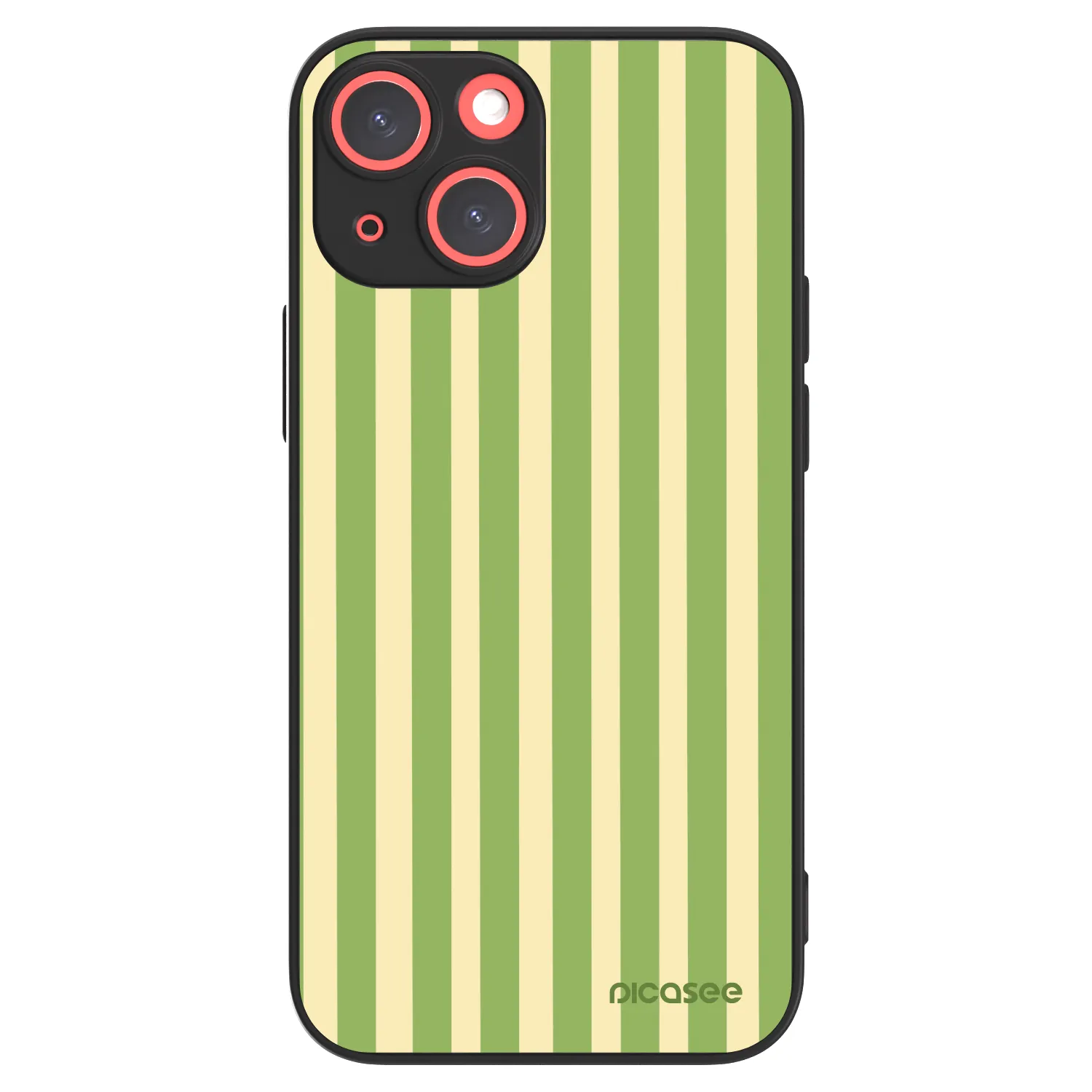 Picasee ULTIMATE CASE MagSafe für Apple iPhone 13 mini - Lines Matcha