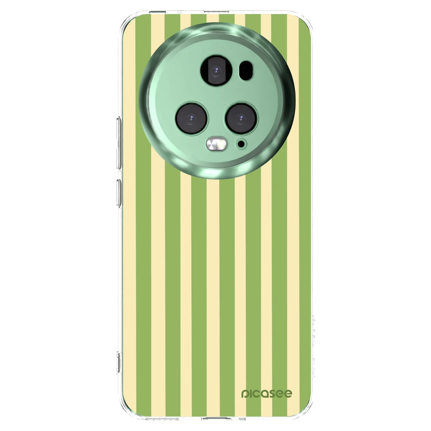 Picasee Honor Magic5 Pro Hülle - Transparentes Silikon - Lines Matcha