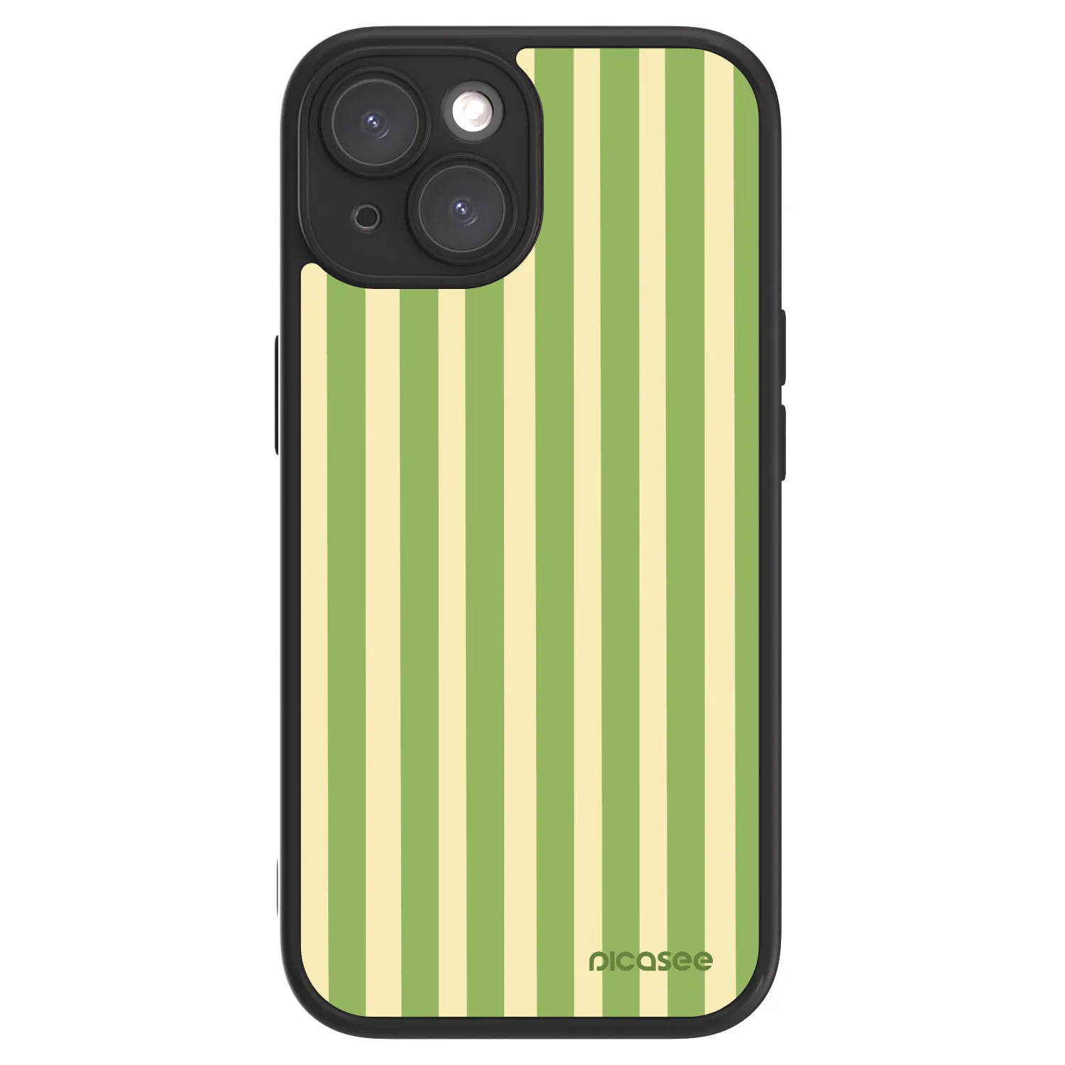 Picasee ULTIMATE CASE für Apple iPhone 15 - Lines Matcha