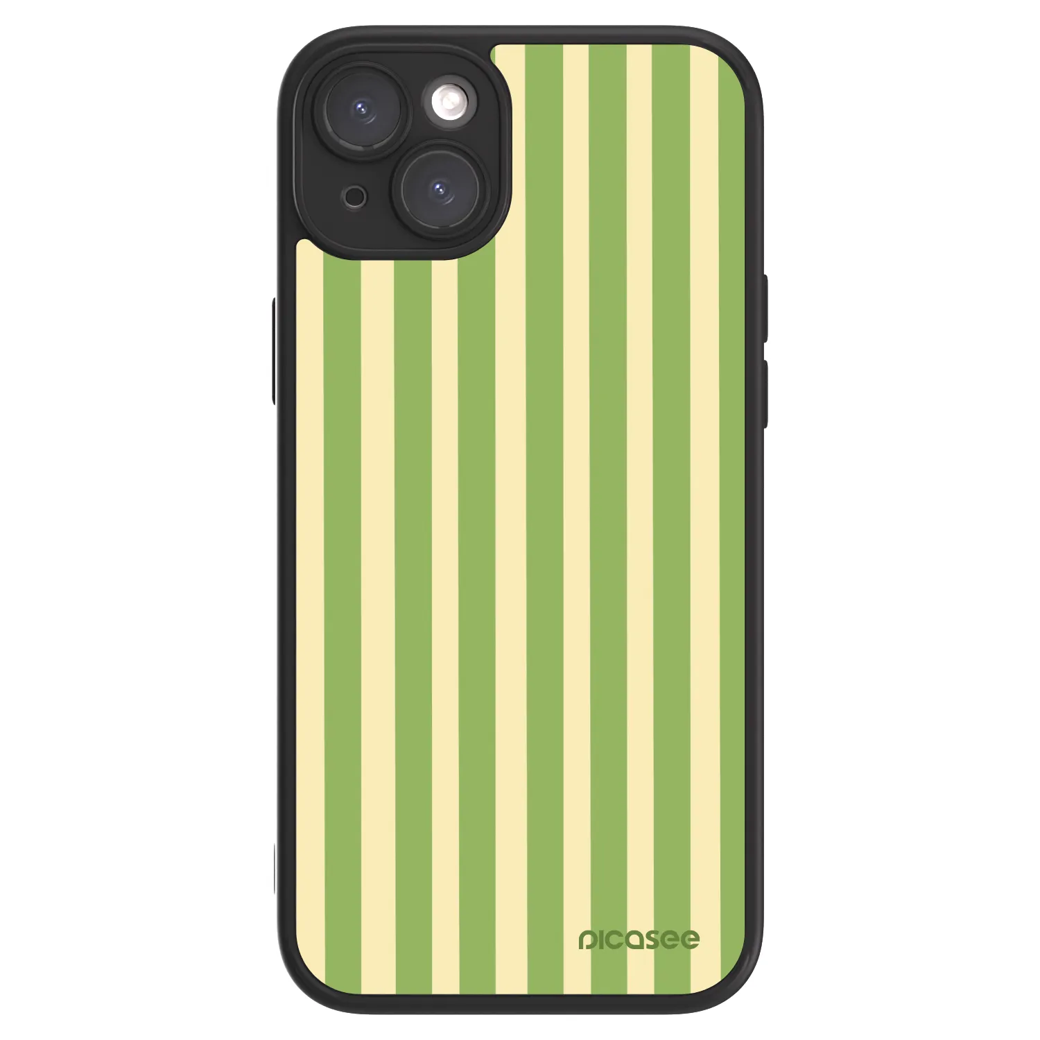 Picasee ULTIMATE CASE MagSafe für Apple iPhone 15 Plus - Lines Matcha