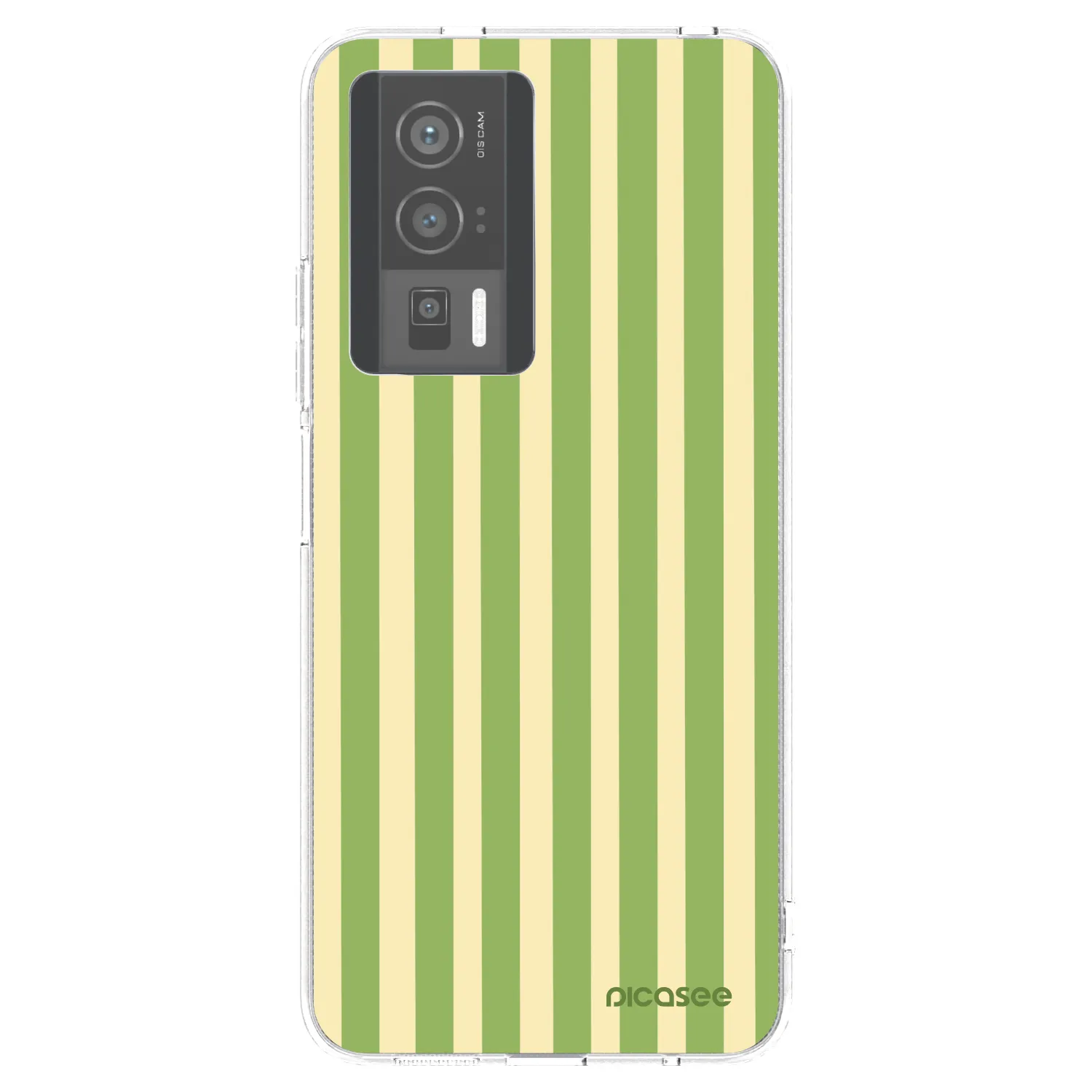 Picasee Xiaomi Poco F5 Pro 5G Hülle - Transparentes Silikon - Lines Matcha