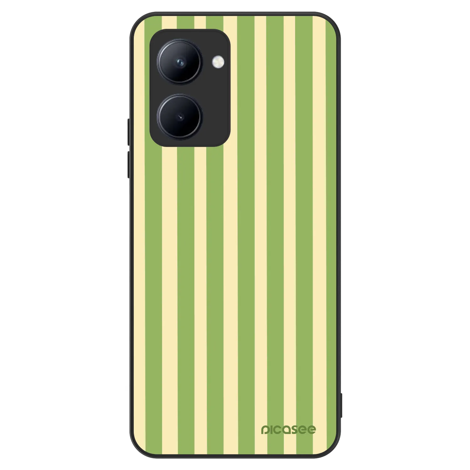 Picasee ULTIMATE CASE für Realme C33 (2023) - Lines Matcha