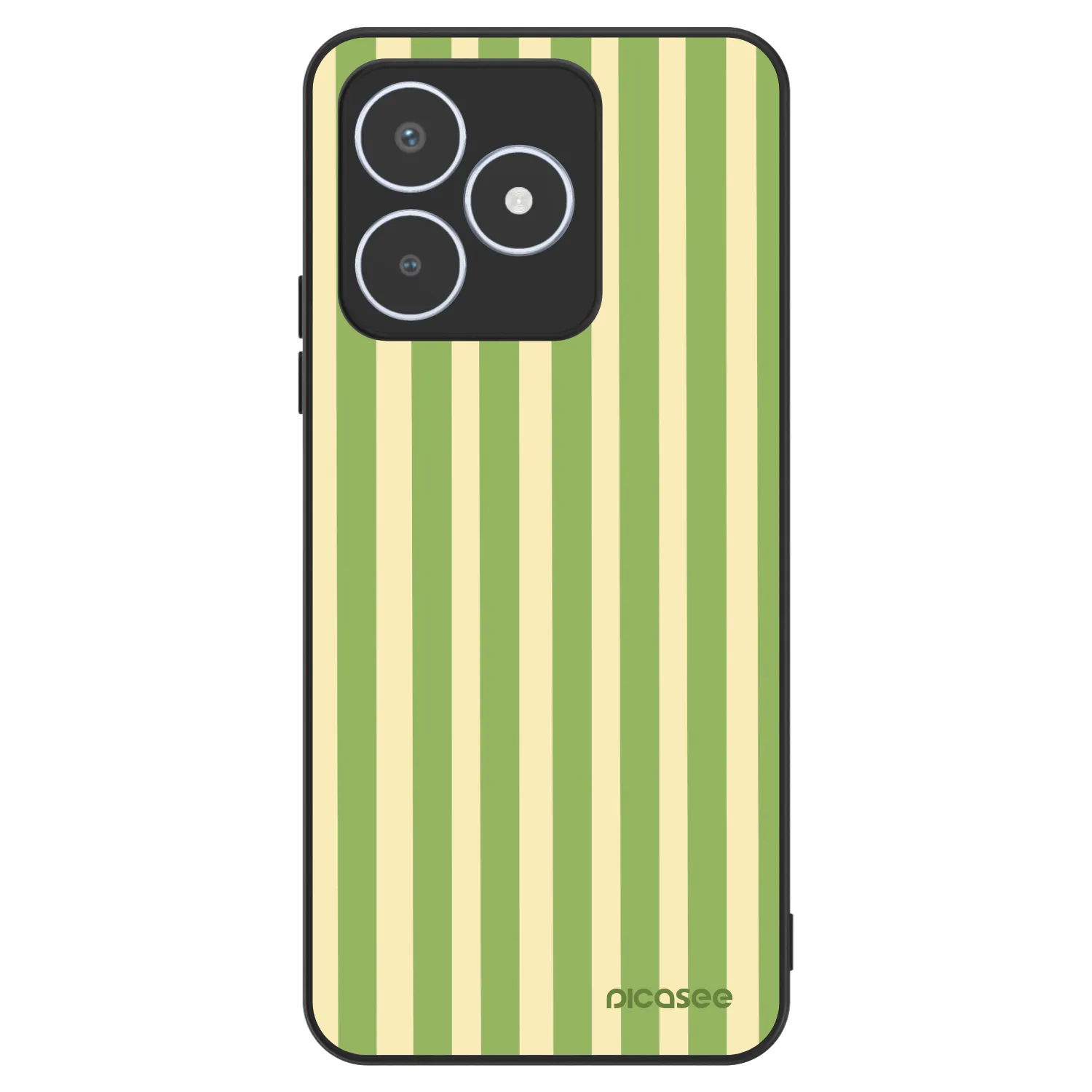 Picasee ULTIMATE CASE für Realme C53 - Lines Matcha