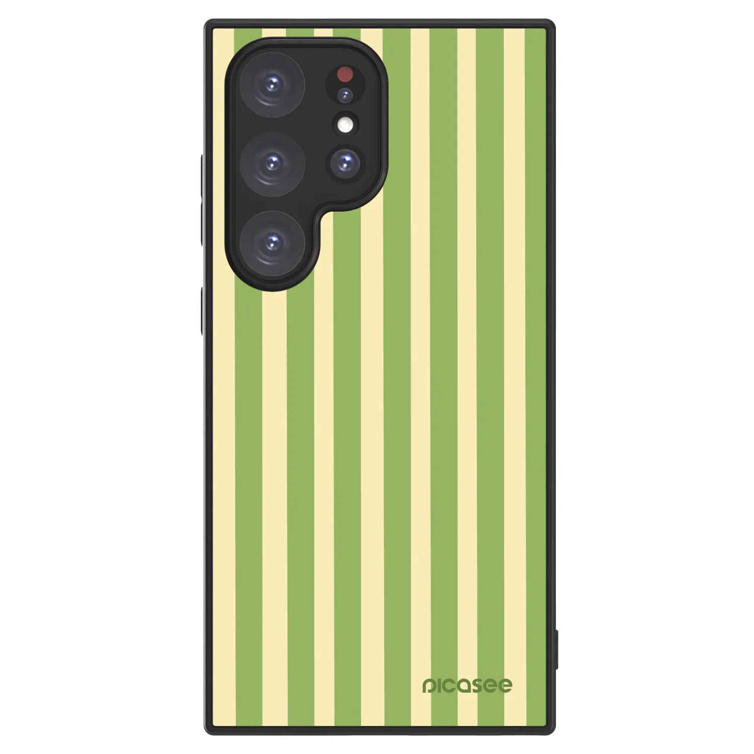 Picasee ULTIMATE CASE PowerShare für Samsung Galaxy S24 Ultra S928B 5G - Lines Matcha