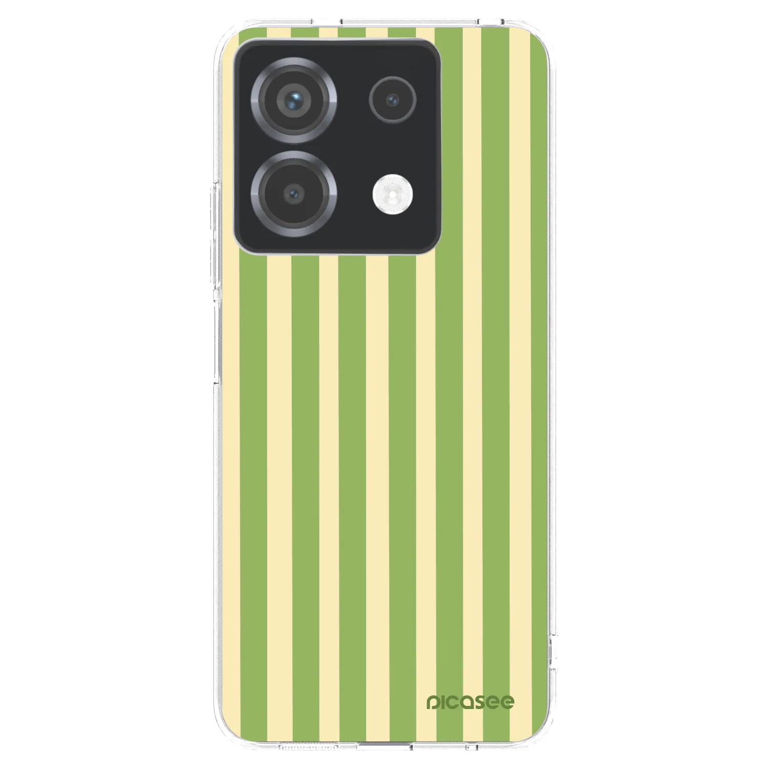 Picasee Xiaomi Poco X6 Hülle - Transparentes Silikon - Lines Matcha