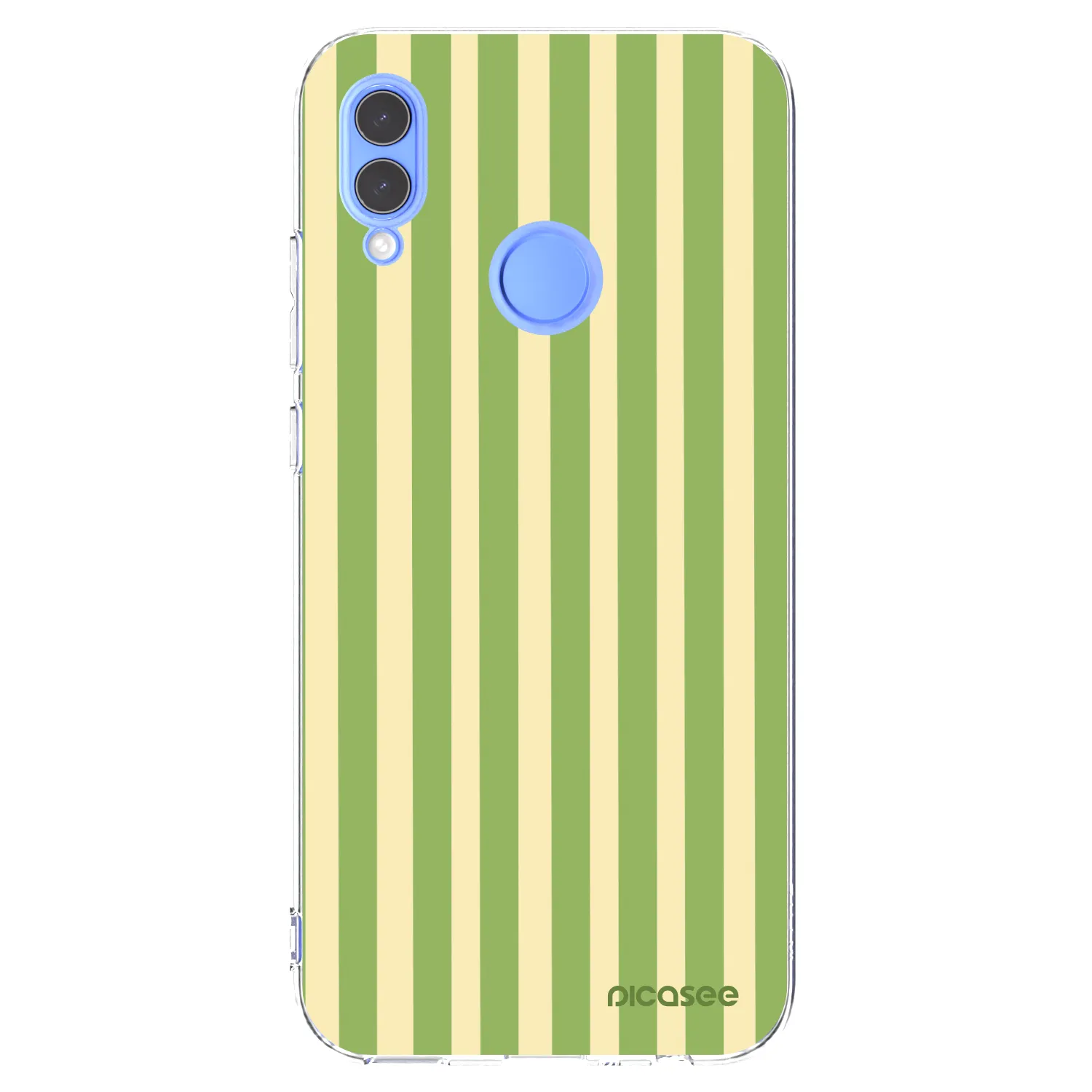 Picasee Honor 10 Lite Hülle - Transparentes Silikon - Lines Matcha
