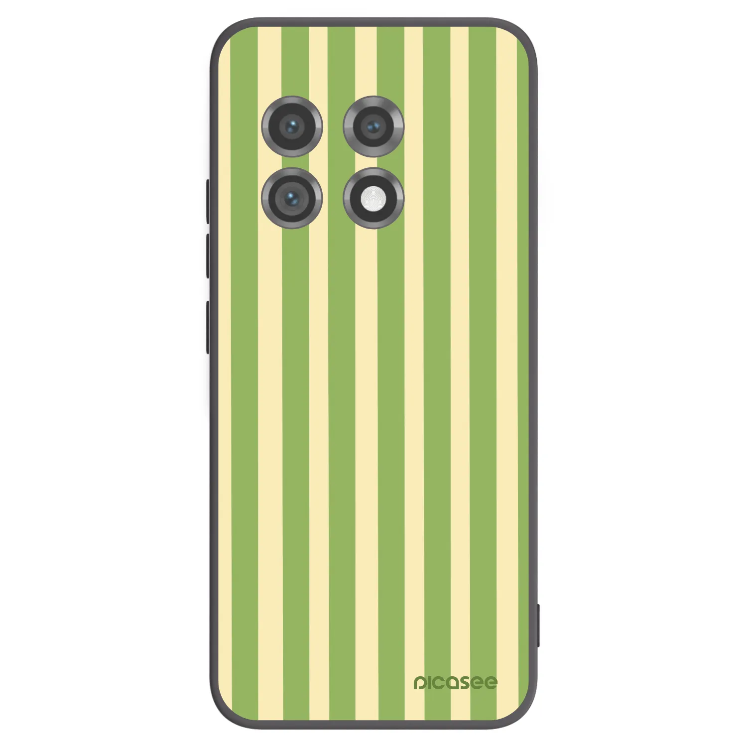 Picasee OnePlus 11 5G Hülle - Schwarzes Silikon - Lines Matcha