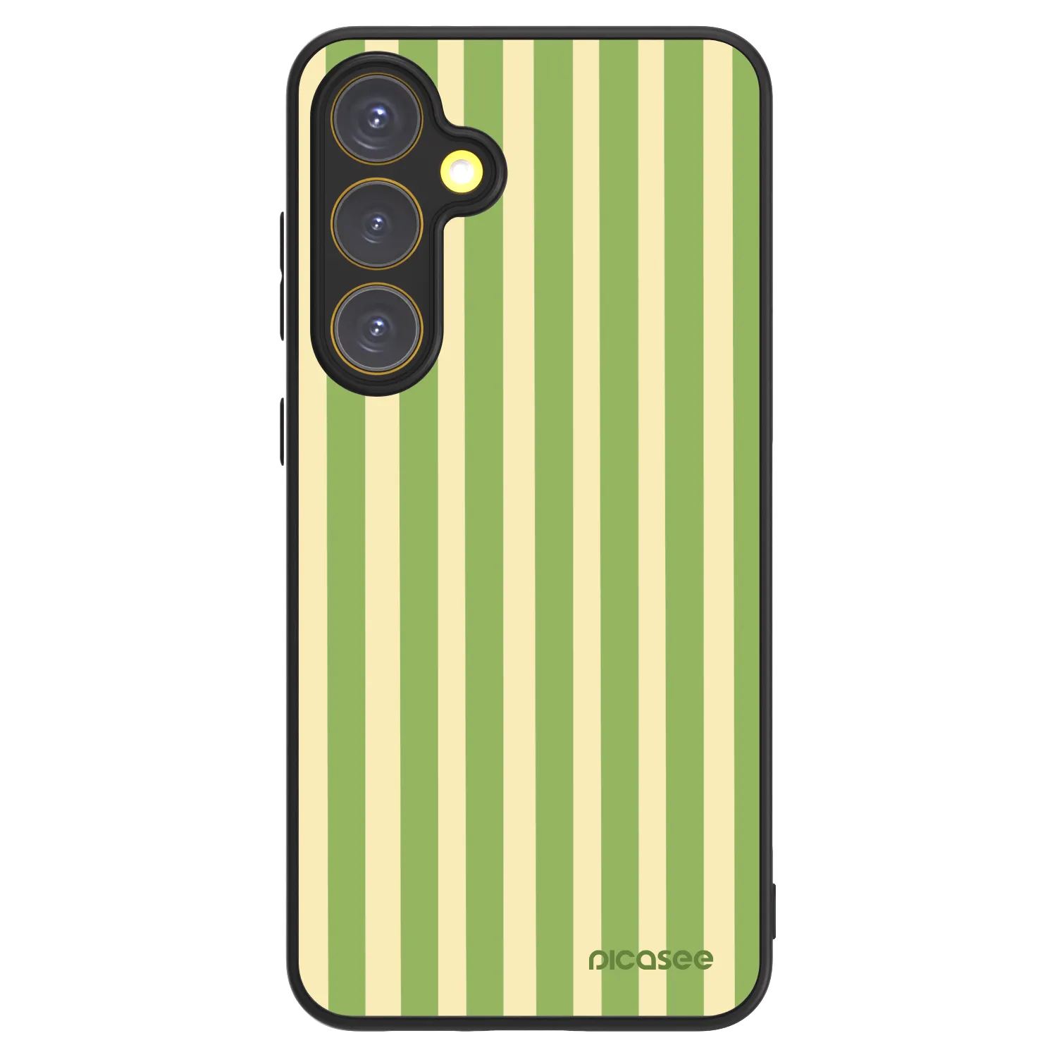 Picasee ULTIMATE CASE PowerShare für Samsung Galaxy S24 FE S721B - Lines Matcha
