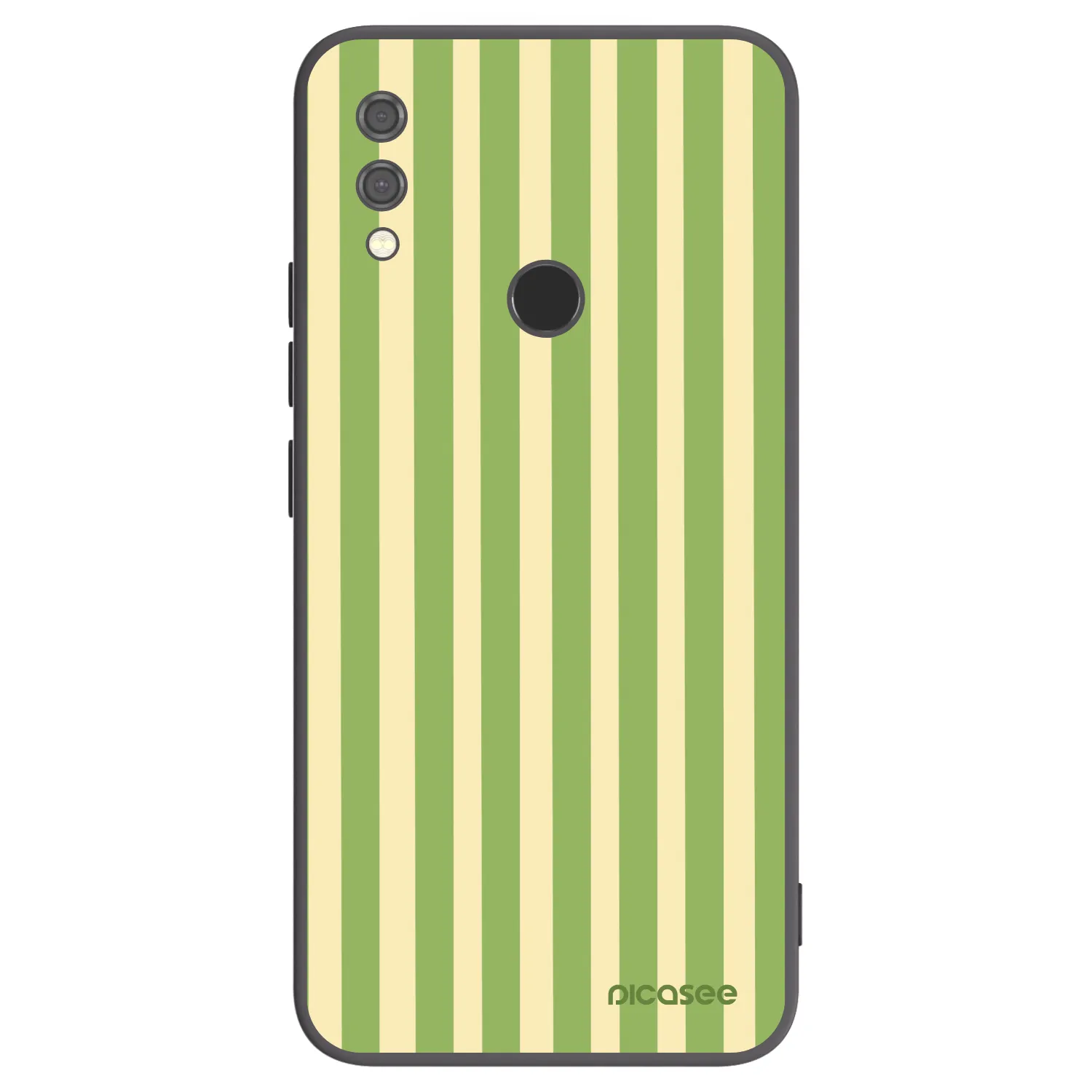 Picasee Xiaomi Redmi Note 7 Hülle - Schwarzes Silikon - Lines Matcha