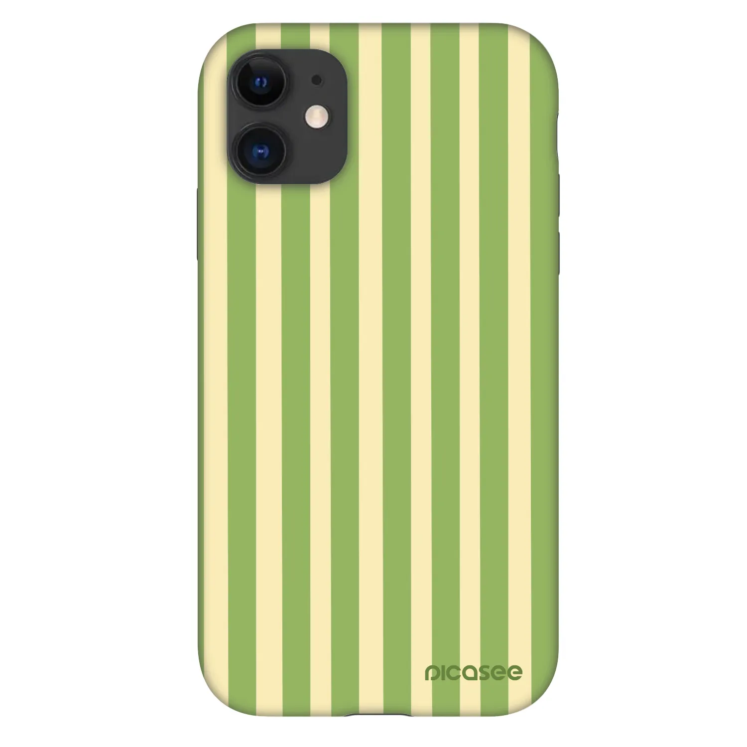 Picasee Fashion Case für Apple iPhone 11 - Lines Matcha