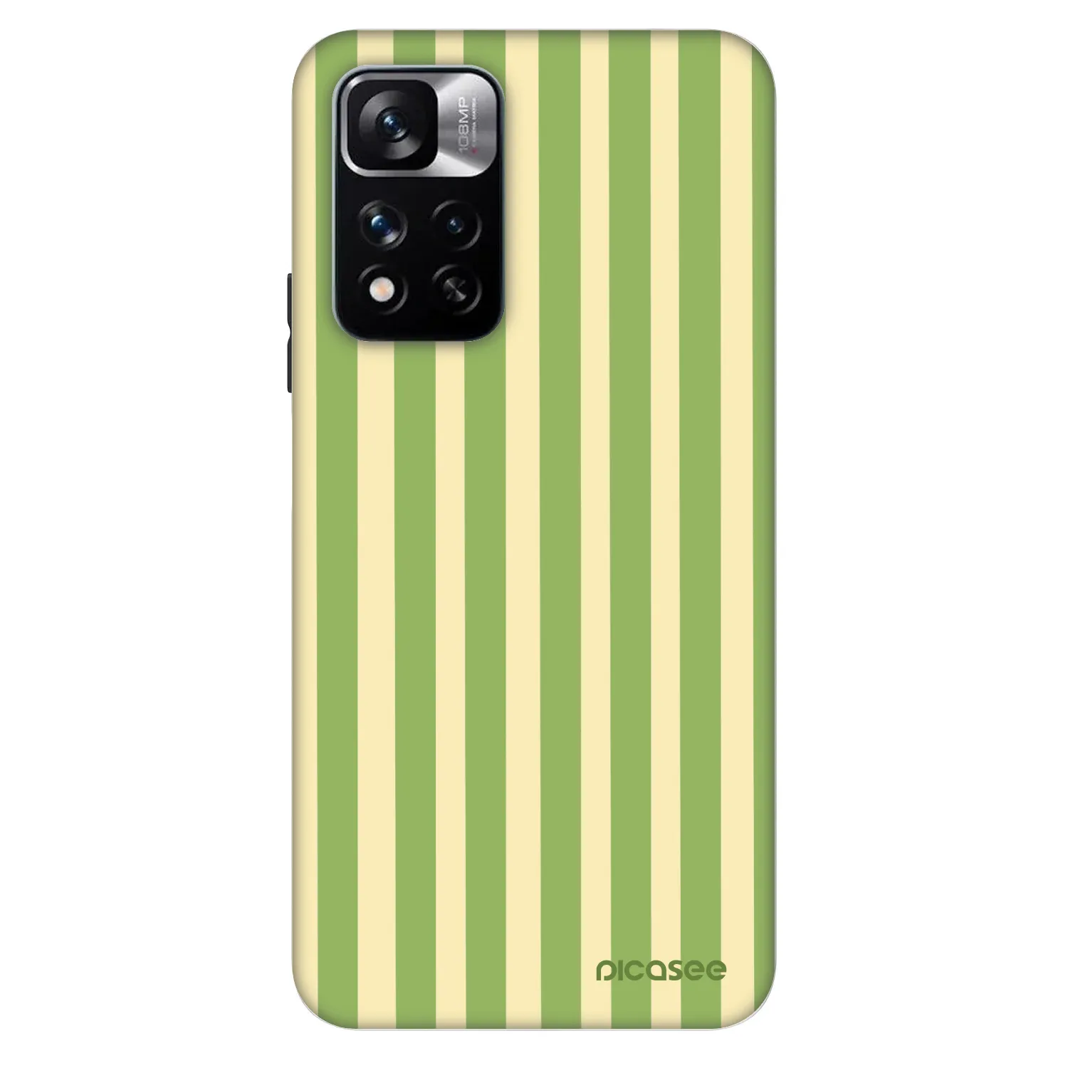 Picasee Fashion Case für Xiaomi Redmi Note 11 Pro 5G - Lines Matcha