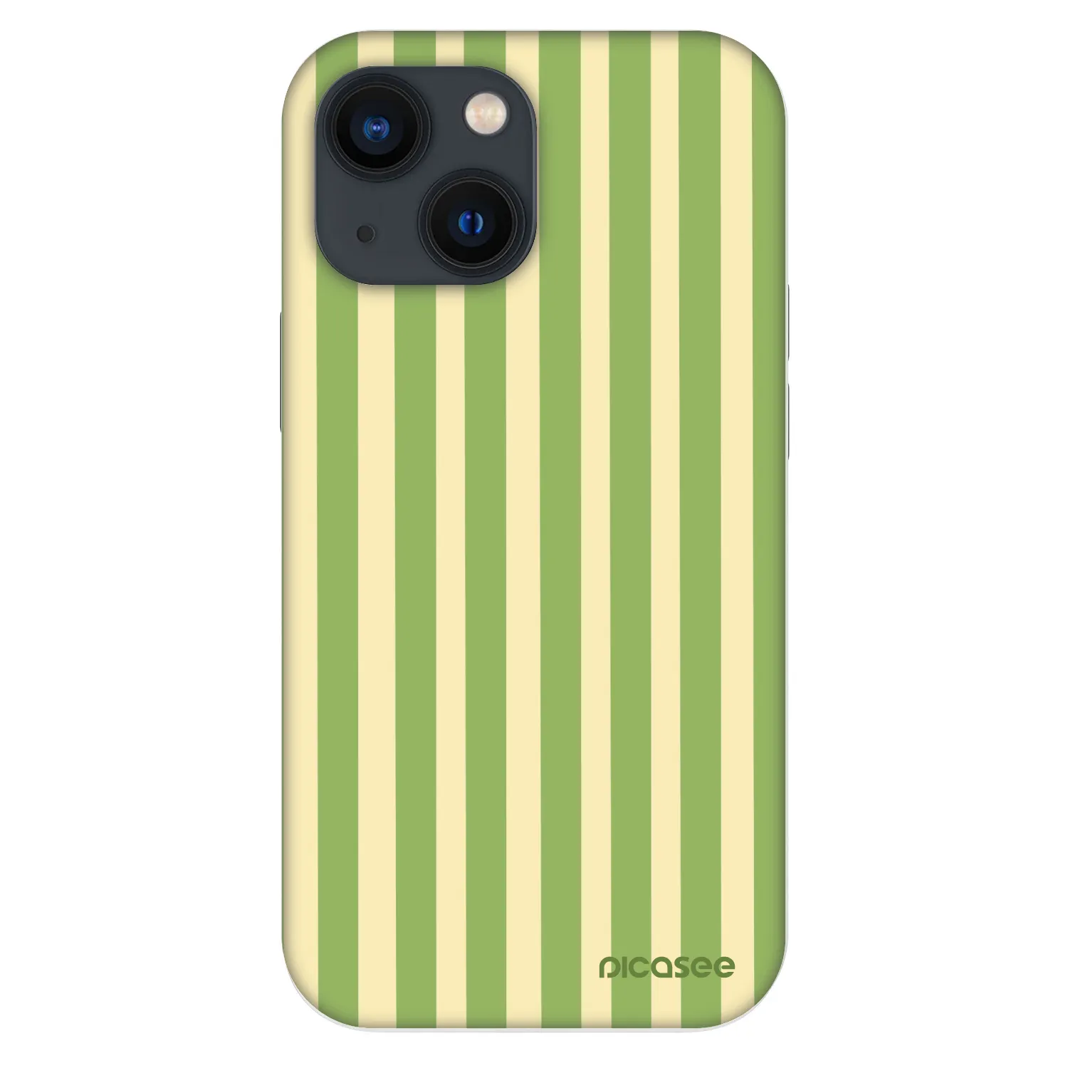 Picasee Fashion Case für Apple iPhone 13 mini - Lines Matcha