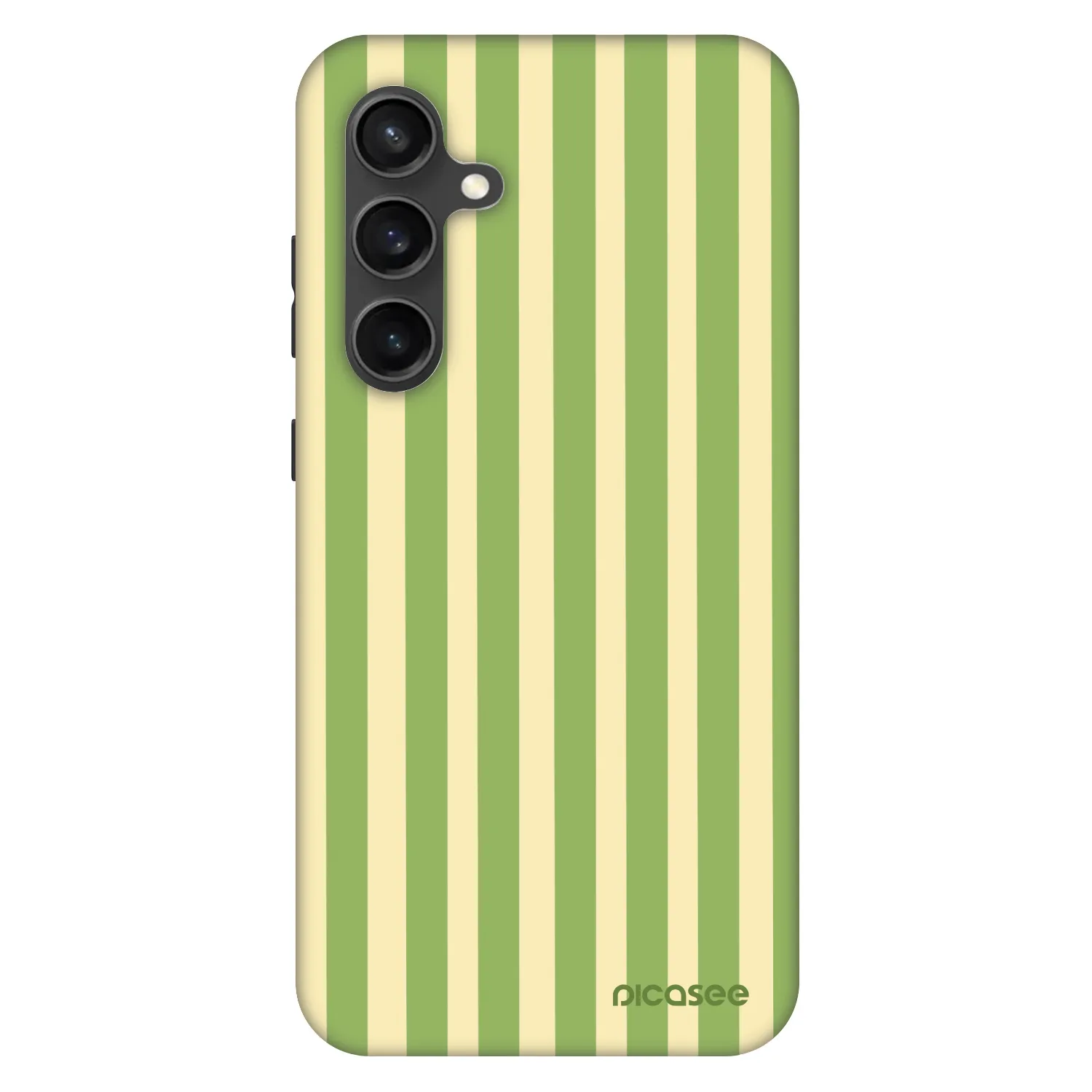 Picasee Fashion Case für Samsung Galaxy S24 FE S721B - Lines Matcha