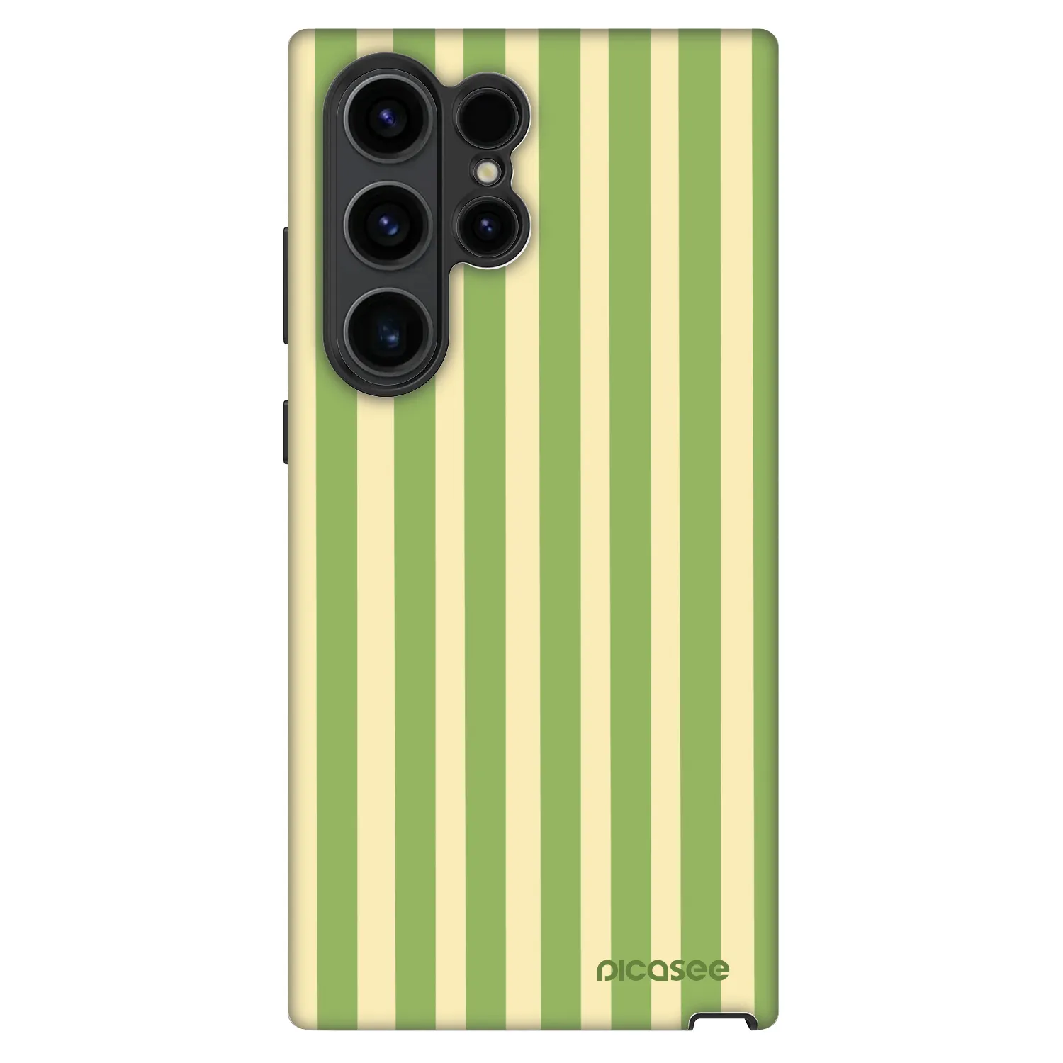 Picasee Fashion Case für Samsung Galaxy S22 Ultra 5G - Lines Matcha
