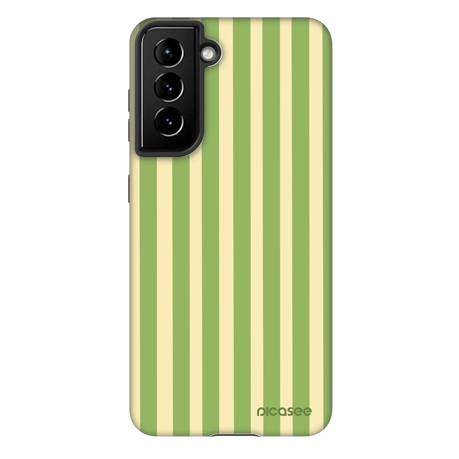 Picasee Fashion Case für Samsung Galaxy S21 FE 5G - Lines Matcha