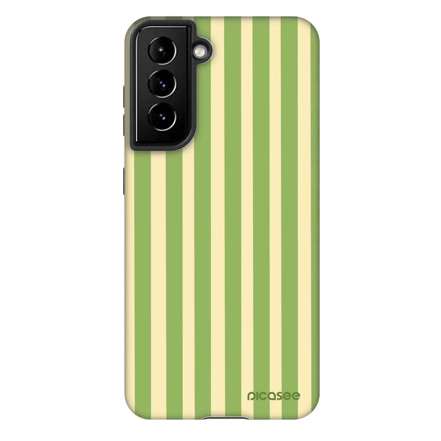 Picasee Fashion Case für Samsung Galaxy S21 5G G991B - Lines Matcha