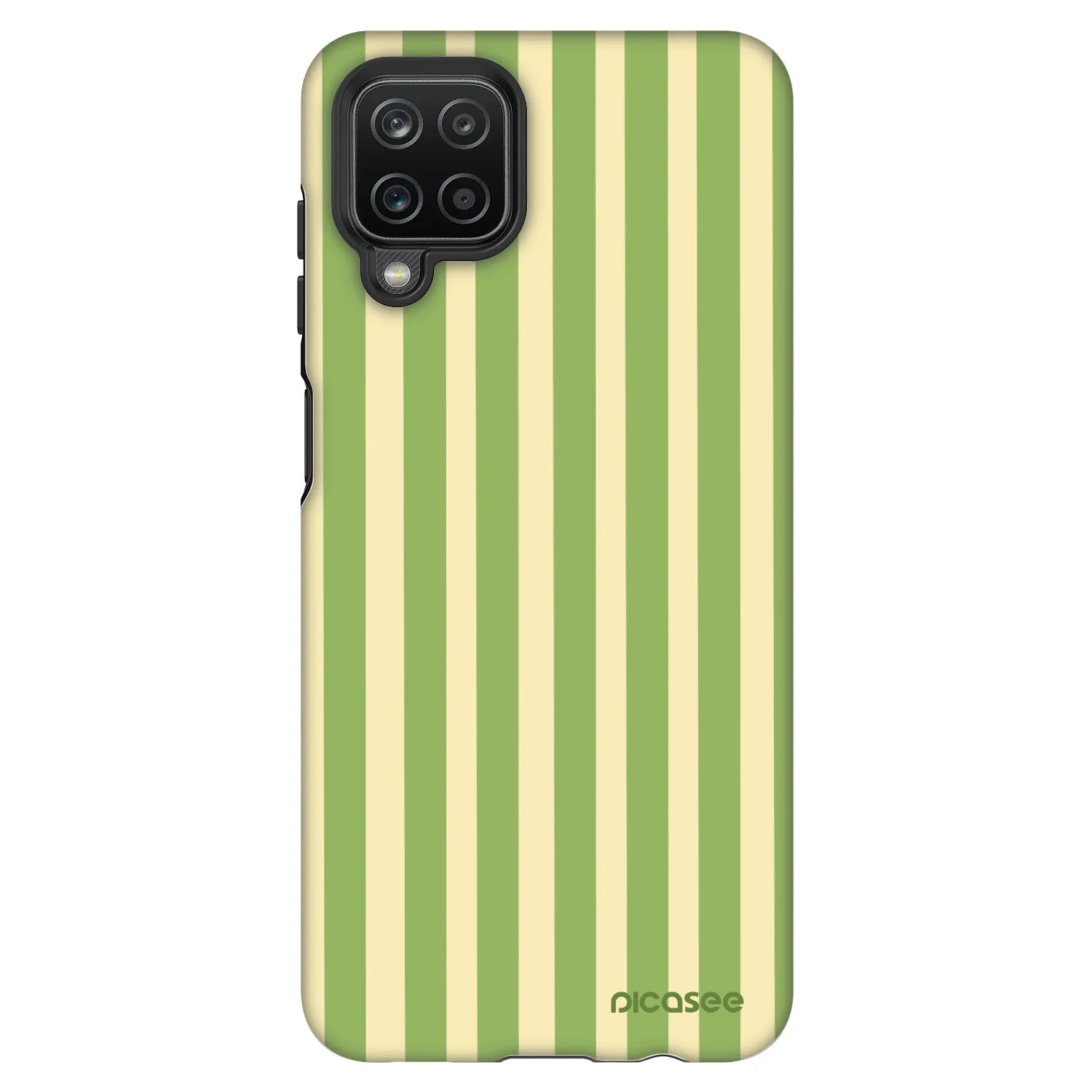 Picasee Fashion Case für Samsung Galaxy A12 A125F - Lines Matcha