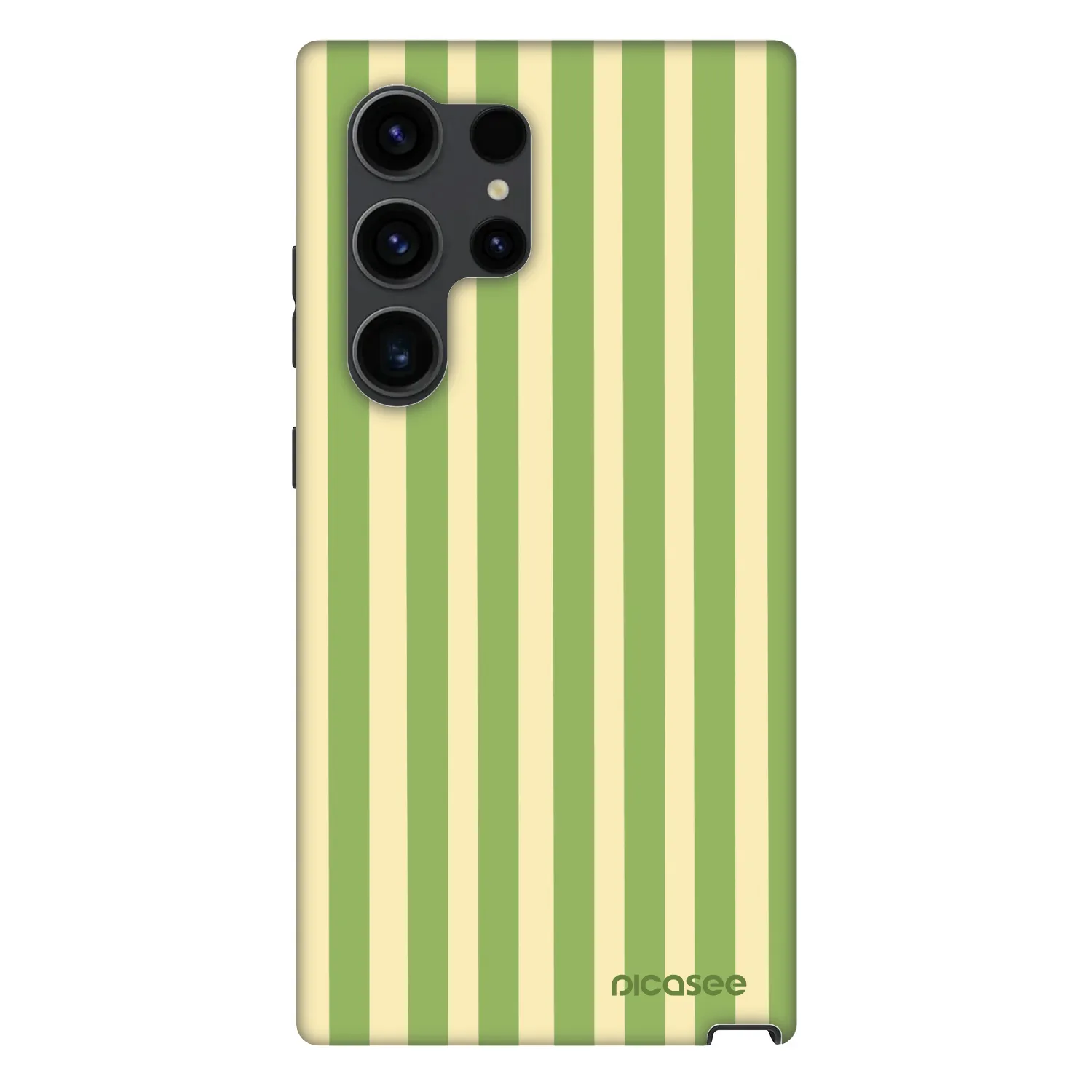 Picasee Fashion Case PowerShare pro Samsung Galaxy S24 Ultra S928B 5G - Lines Matcha