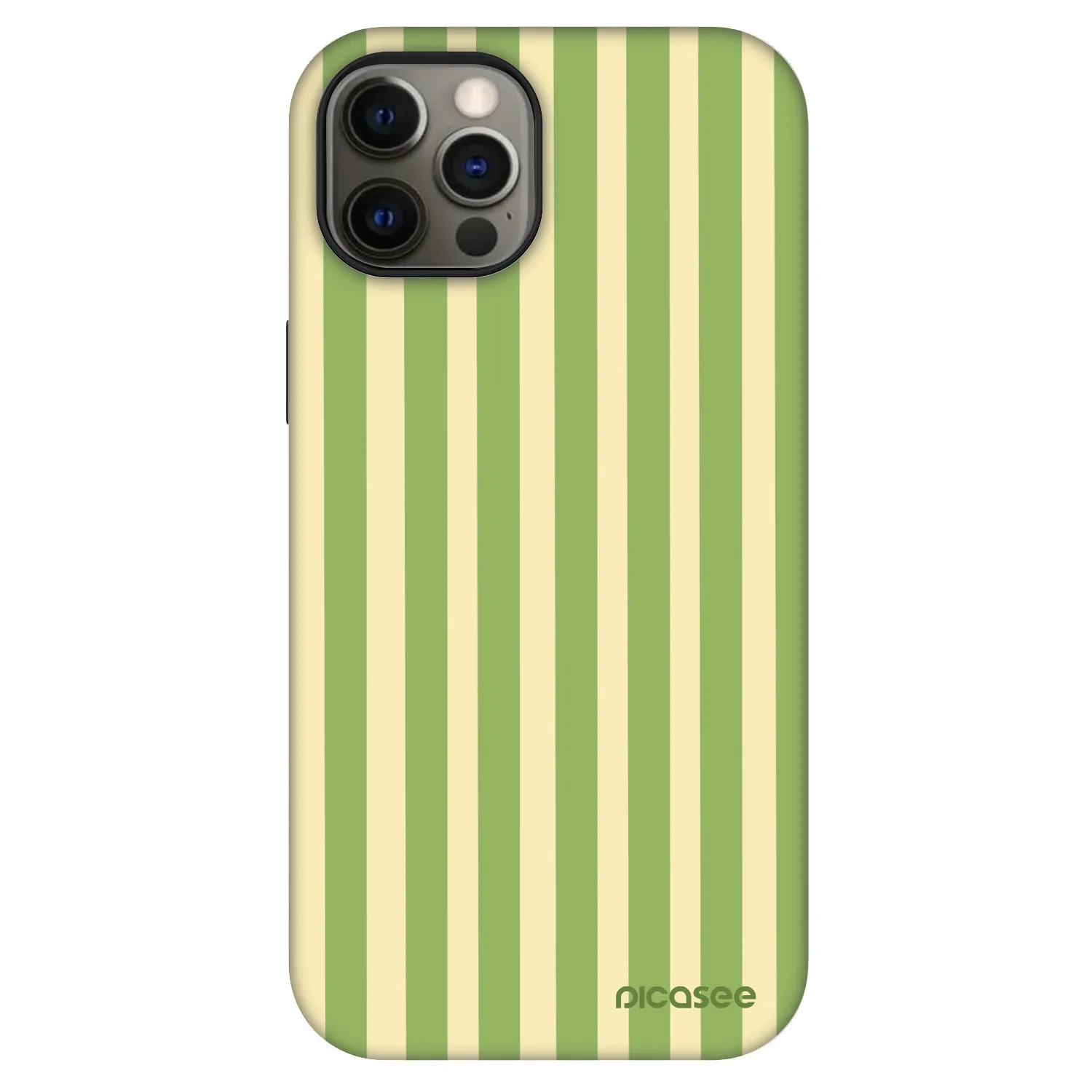 Picasee Fashion Case MagSafe für Apple iPhone 12 Pro - Lines Matcha