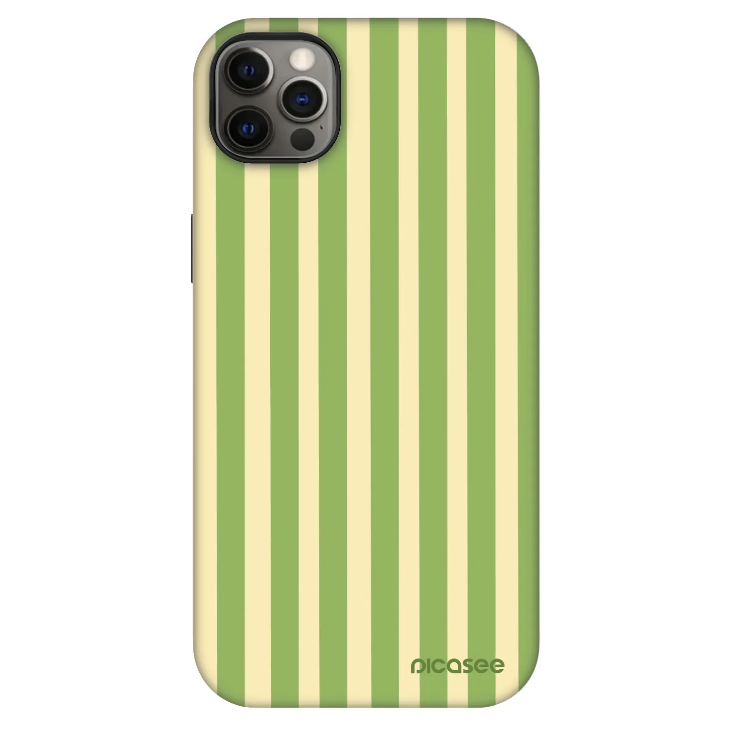 Picasee Fashion Case MagSafe für Apple iPhone 12 Pro Max - Lines Matcha