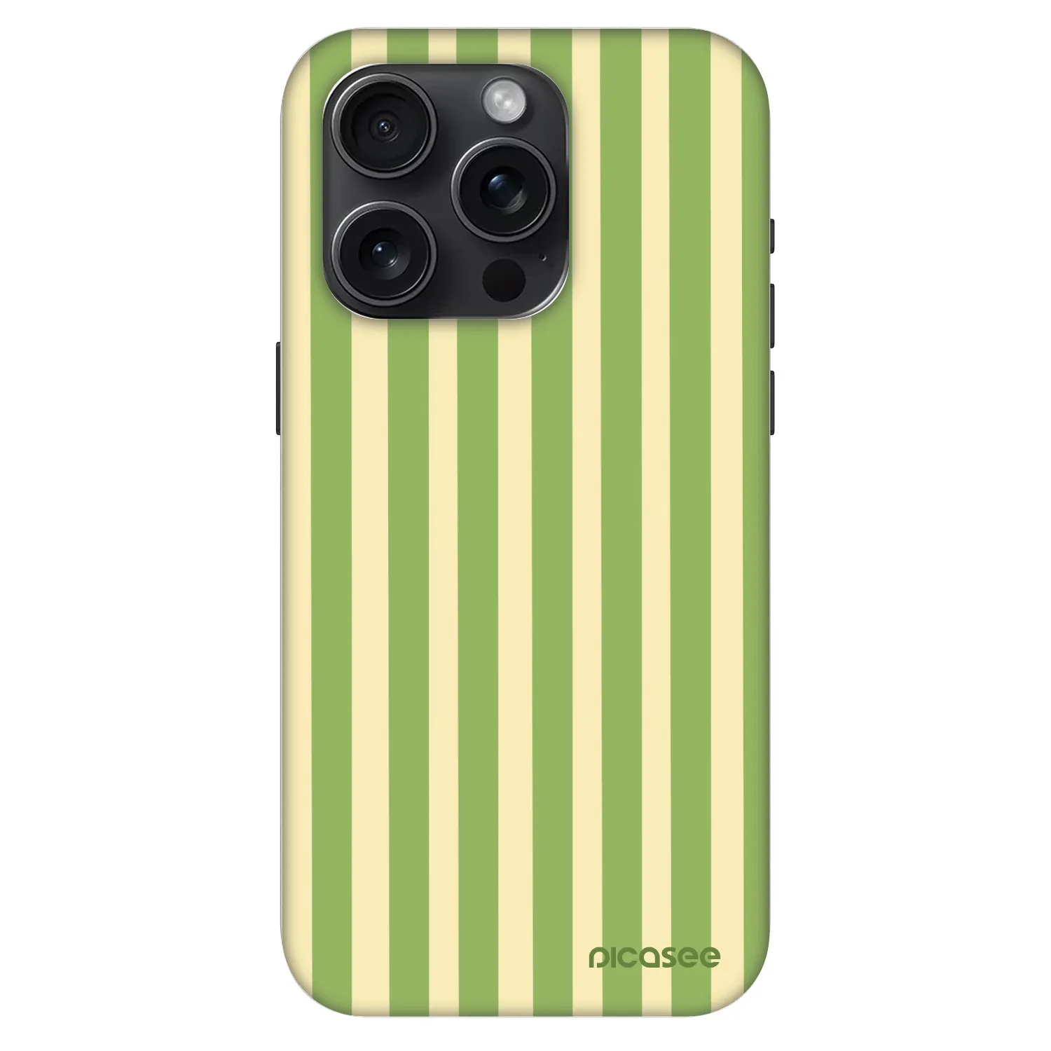 Picasee Fashion Case MagSafe für Apple iPhone 15 Pro - Lines Matcha